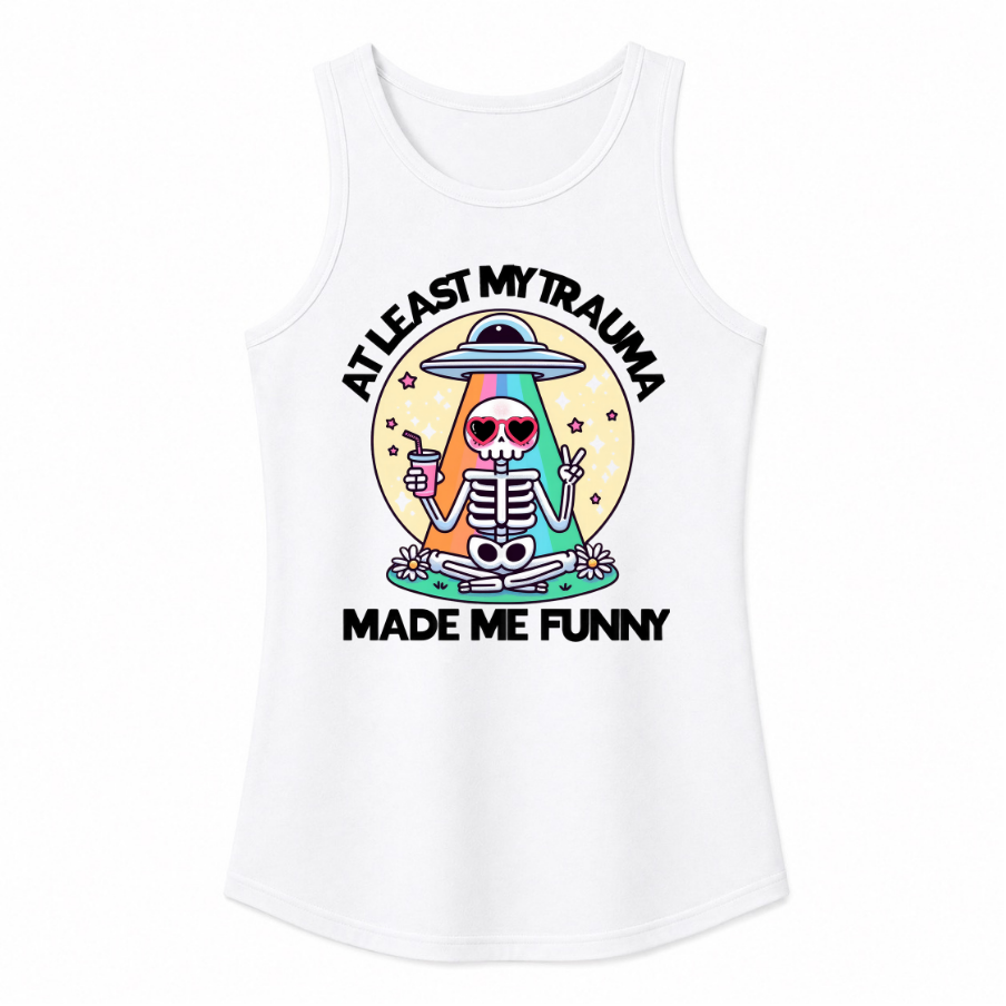 At Least My Trauma Made Me Funny Classic Unisex Tank Top