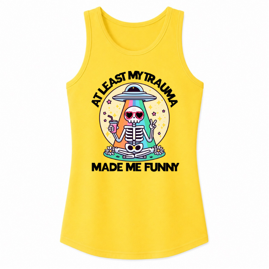 At Least My Trauma Made Me Funny Classic Unisex Tank Top