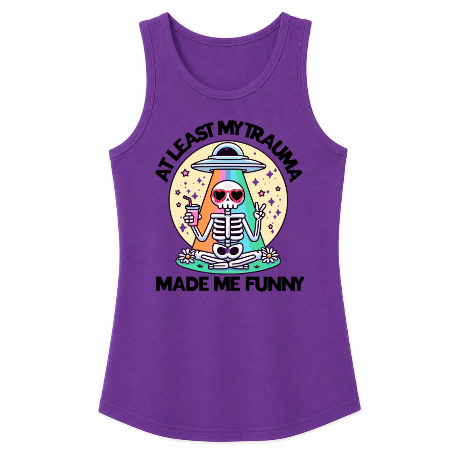 At Least My Trauma Made Me Funny Classic Unisex Tank Top