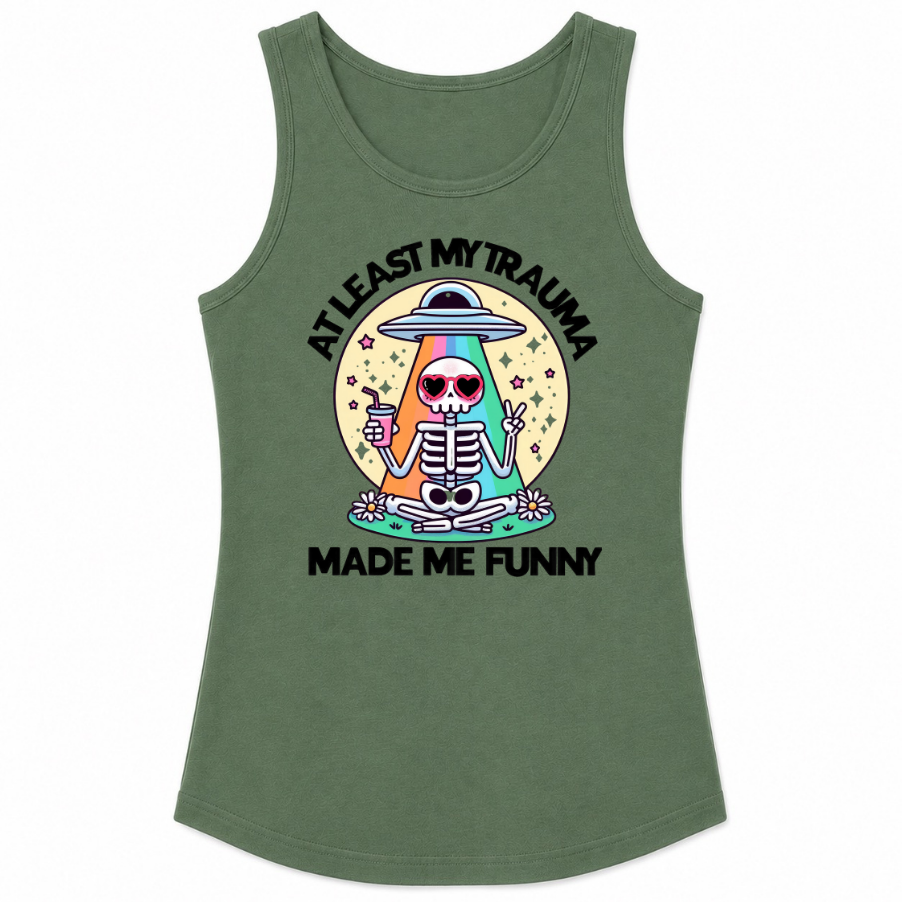 At Least My Trauma Made Me Funny Classic Unisex Tank Top