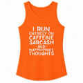 Caffeine Sarcasm & Inappropriate Thoughts Classic Unisex Tank Top