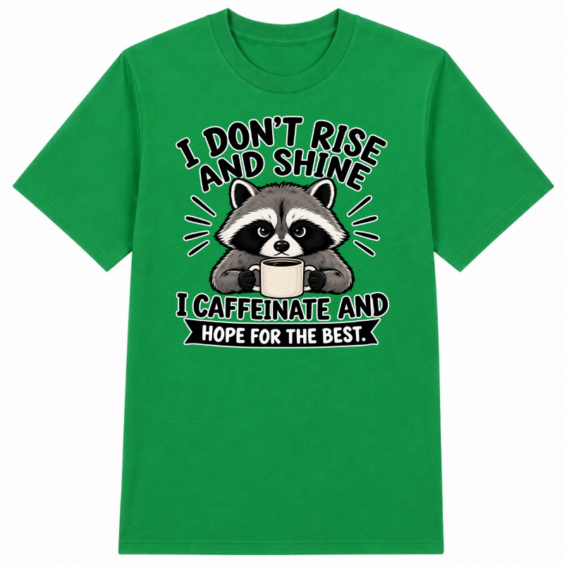 I Don't Rise and Shine Classic Unisex T-Shirt
