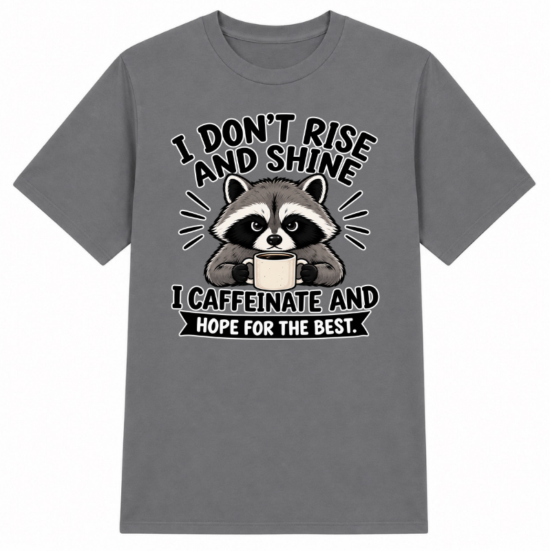 I Don't Rise and Shine Classic Unisex T-Shirt