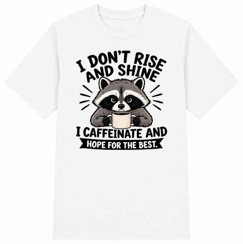 I Don't Rise and Shine Classic Unisex T-Shirt