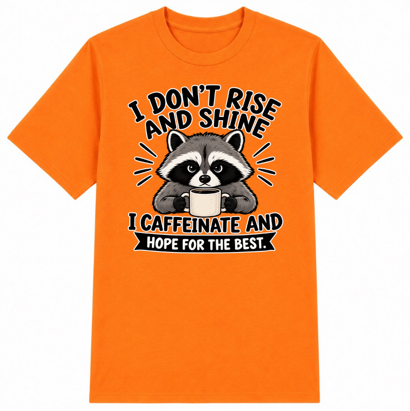 I Don't Rise and Shine Classic Unisex T-Shirt