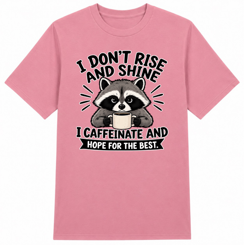 I Don't Rise and Shine Classic Unisex T-Shirt