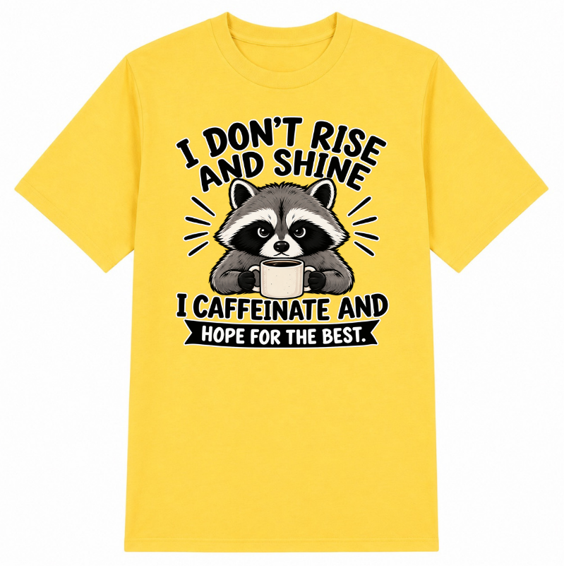I Don't Rise and Shine Classic Unisex T-Shirt