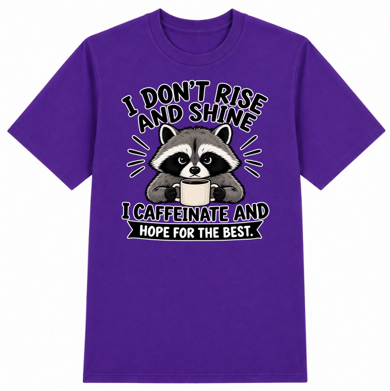 I Don't Rise and Shine Classic Unisex T-Shirt