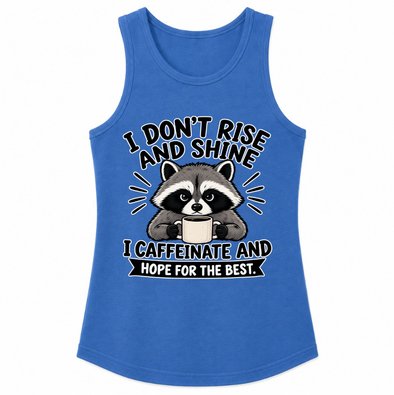 I Don't Rise and Shine Classic Unisex Tank Top