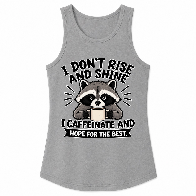 I Don't Rise and Shine Classic Unisex Tank Top