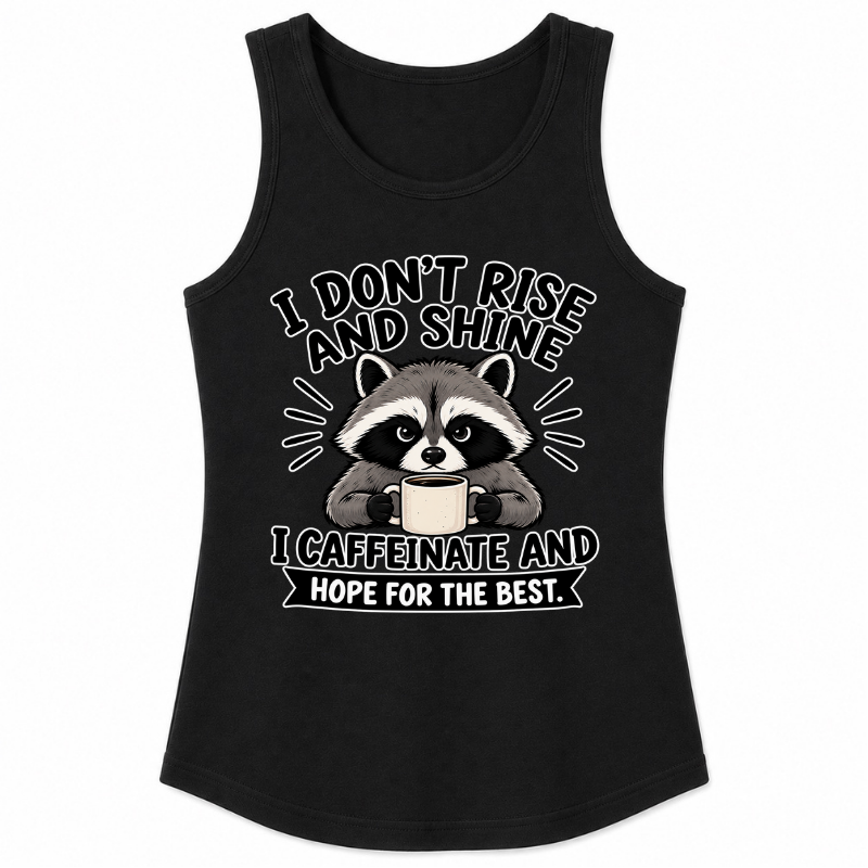 I Don't Rise and Shine Classic Unisex Tank Top