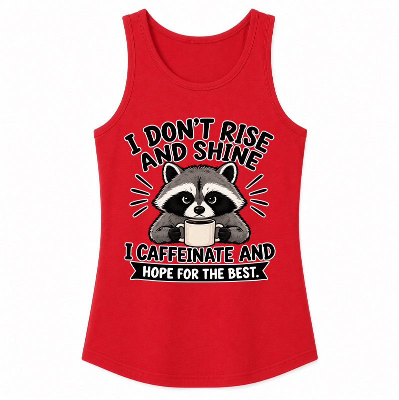 I Don't Rise and Shine Classic Unisex Tank Top