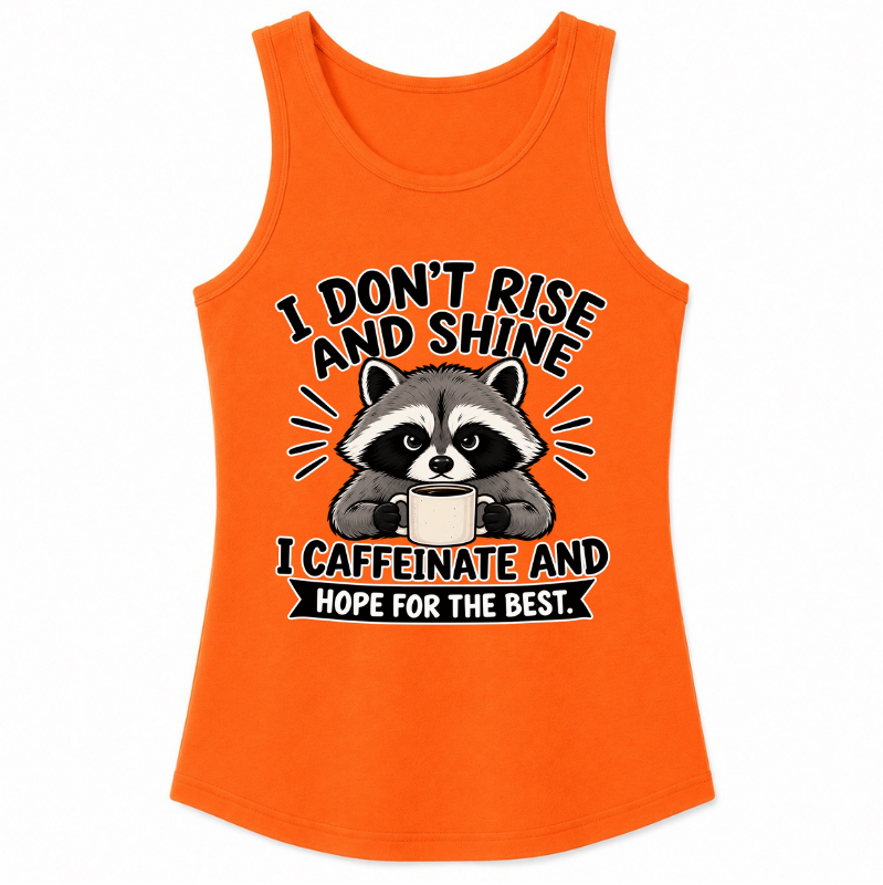 I Don't Rise and Shine Classic Unisex Tank Top