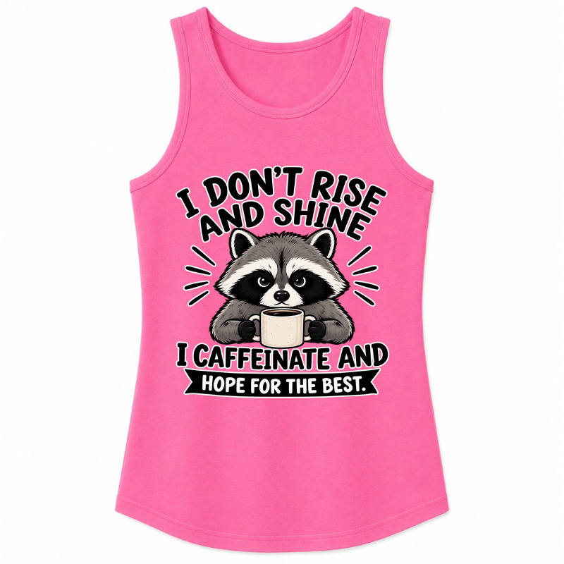 I Don't Rise and Shine Classic Unisex Tank Top