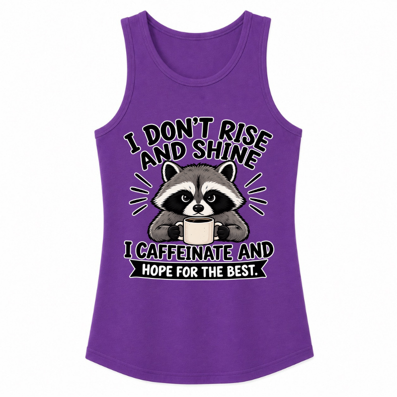 I Don't Rise and Shine Classic Unisex Tank Top