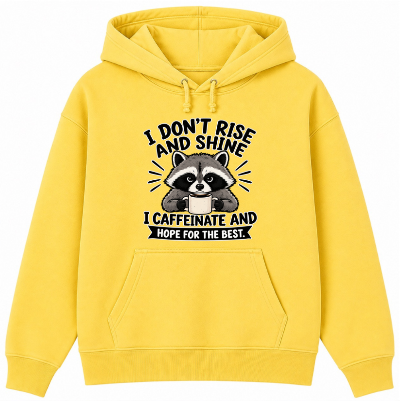 I Don't Rise and Shine Classic Unisex Hoodie