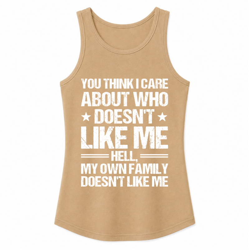 Who Doesn't Like Me Classic Unisex Tank Top