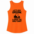Let's Get Drunk & Drive the Golf Cart Classic Unisex Tank Top