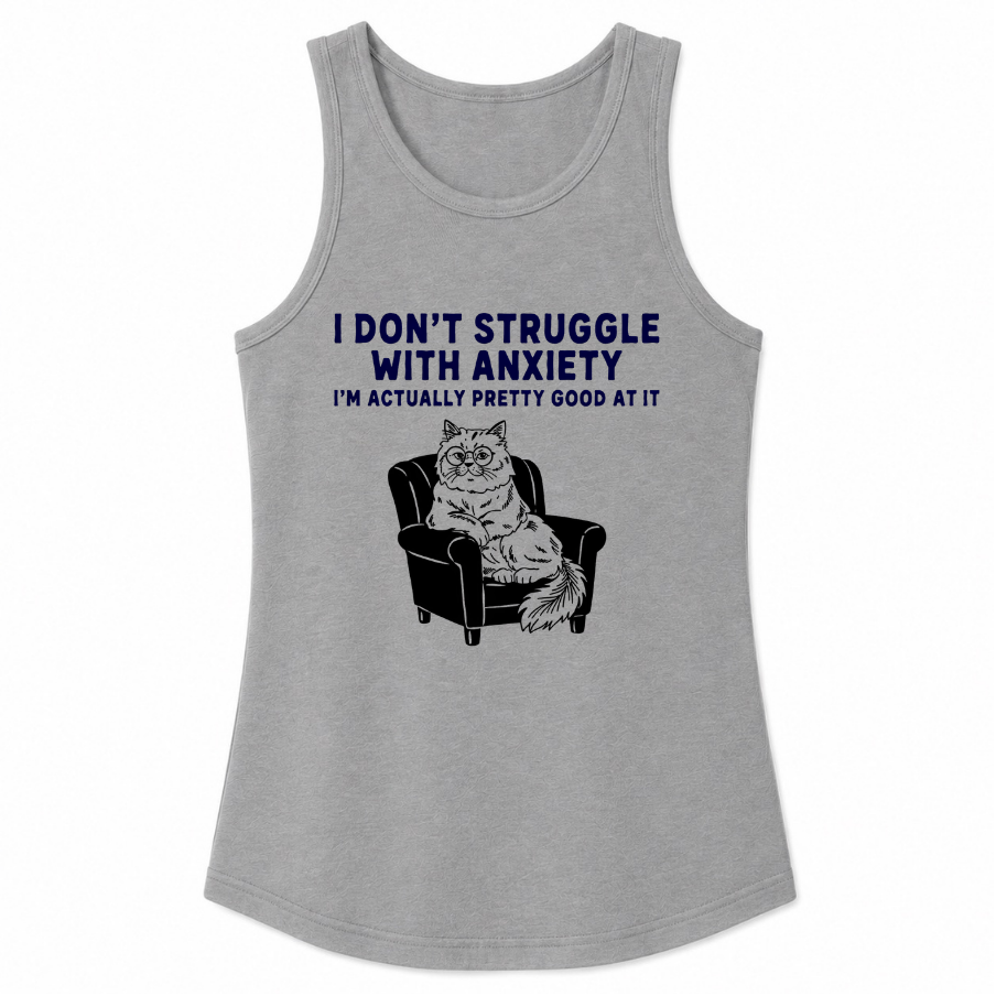 I Don't Struggle With Anxiety Classic Unisex Tank Top