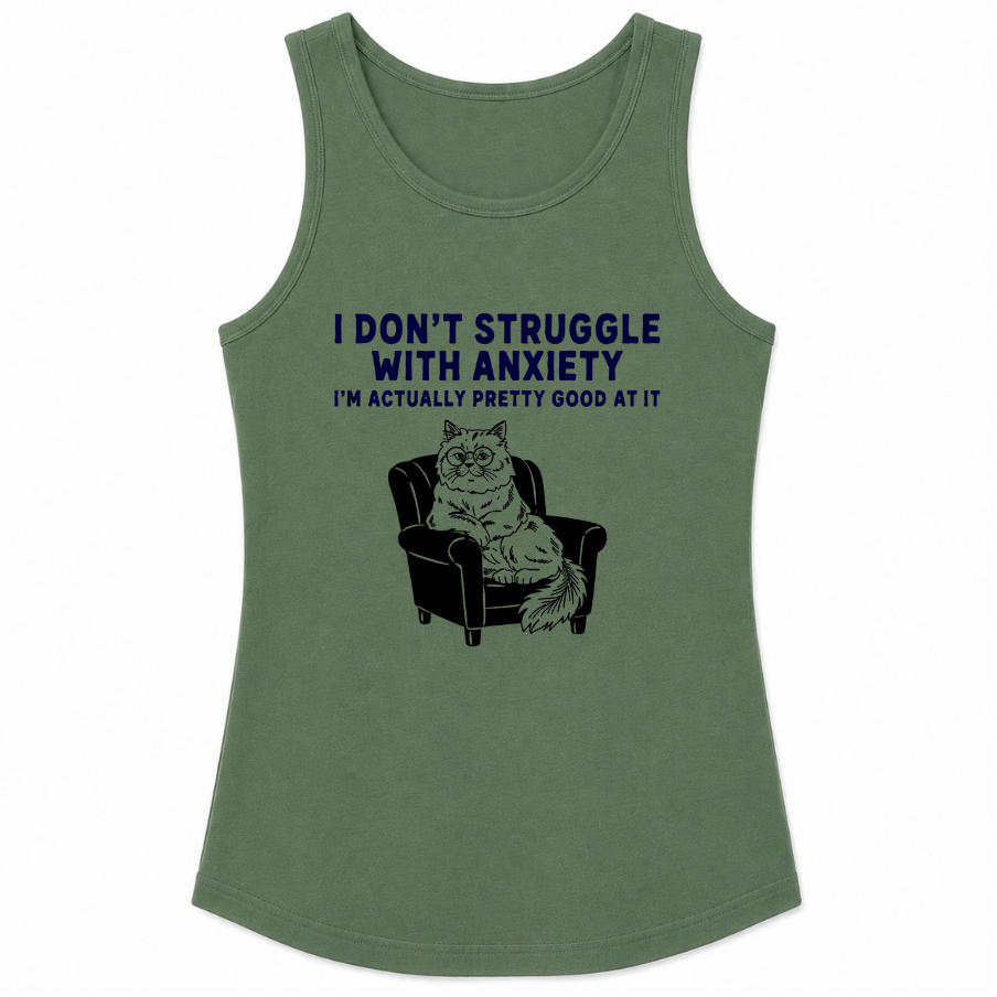 I Don't Struggle With Anxiety Classic Unisex Tank Top