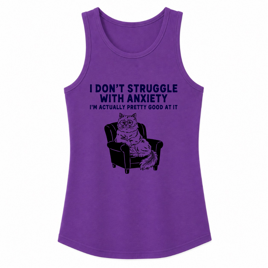 I Don't Struggle With Anxiety Classic Unisex Tank Top