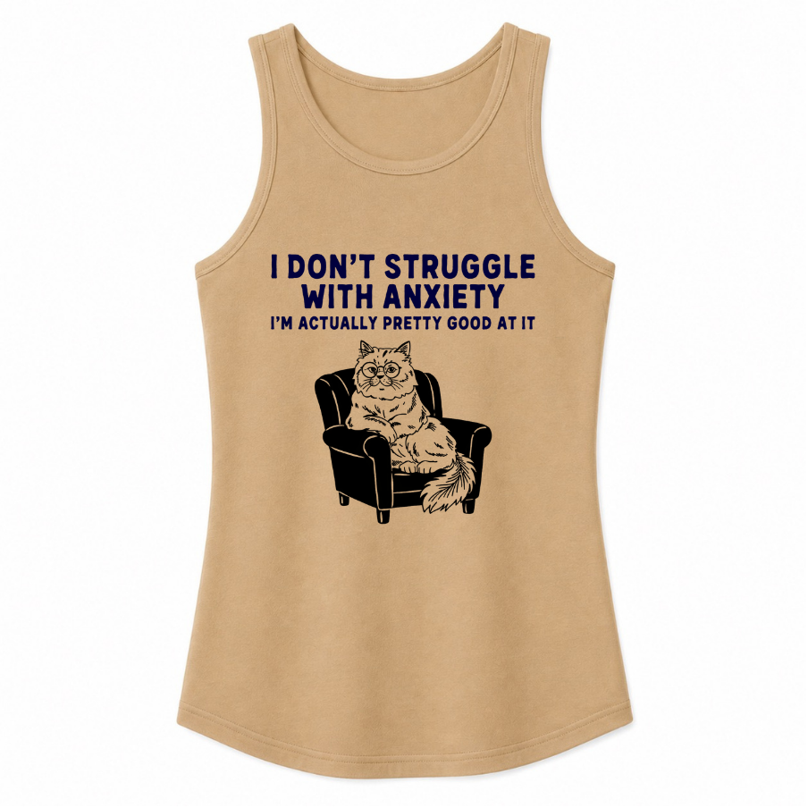 I Don't Struggle With Anxiety Classic Unisex Tank Top