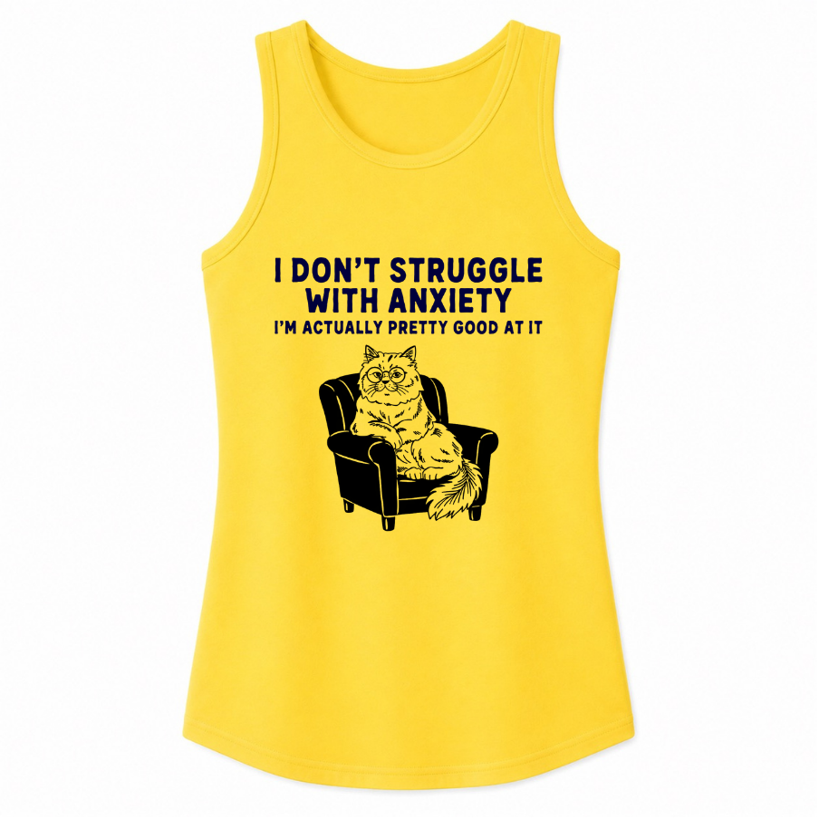I Don't Struggle With Anxiety Classic Unisex Tank Top