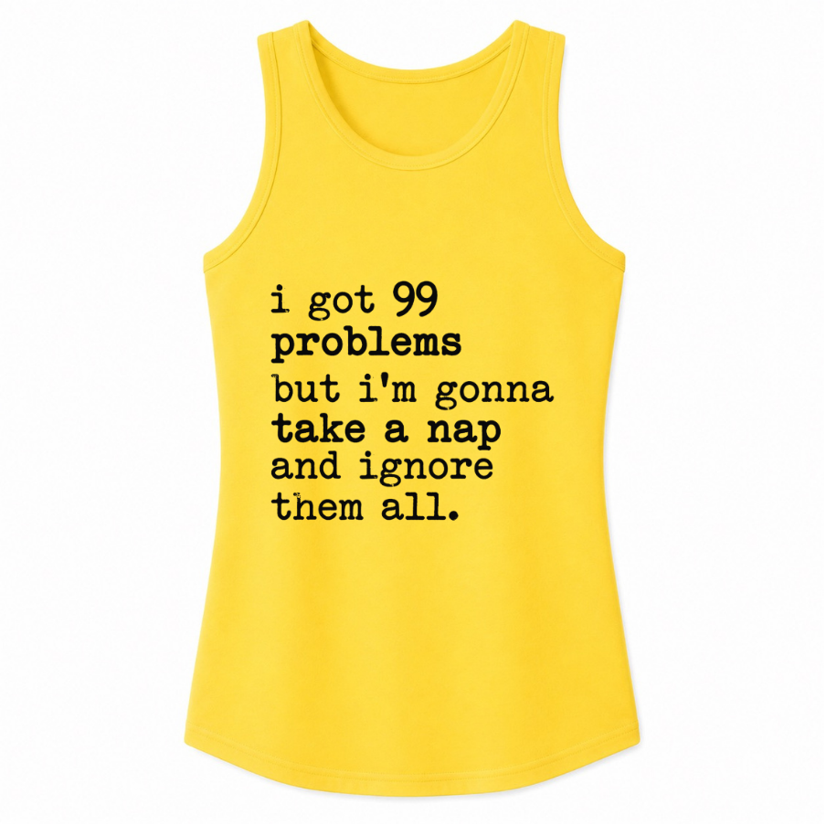 99 Problems But I'm Gonna Take a Nap Classic Unisex Tank Top