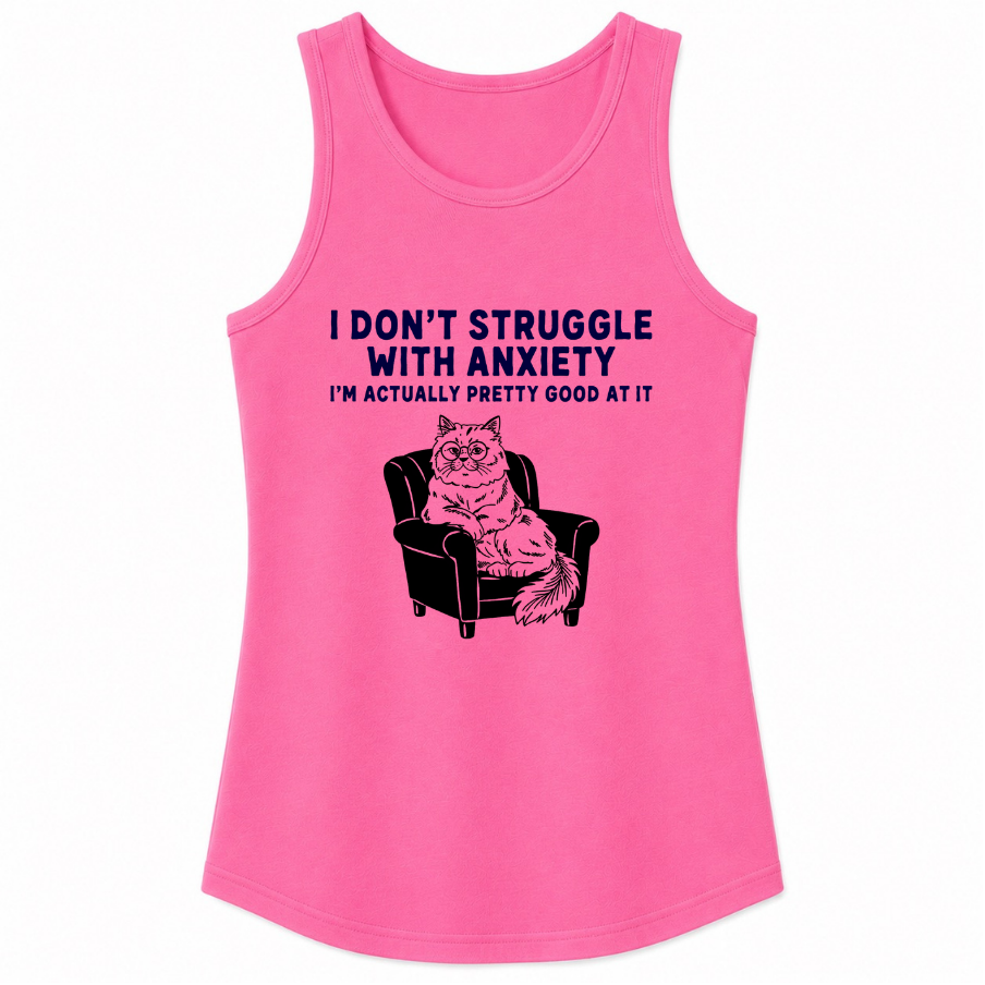 I Don't Struggle With Anxiety Classic Unisex Tank Top