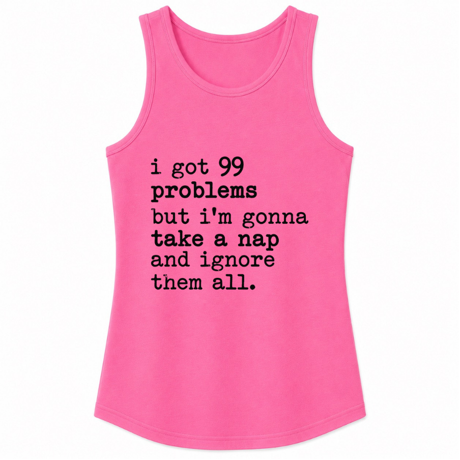 99 Problems But I'm Gonna Take a Nap Classic Unisex Tank Top