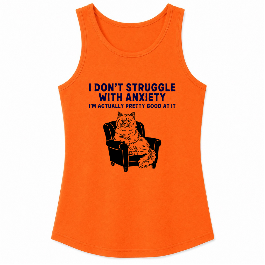 I Don't Struggle With Anxiety Classic Unisex Tank Top
