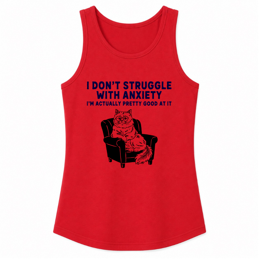 I Don't Struggle With Anxiety Classic Unisex Tank Top