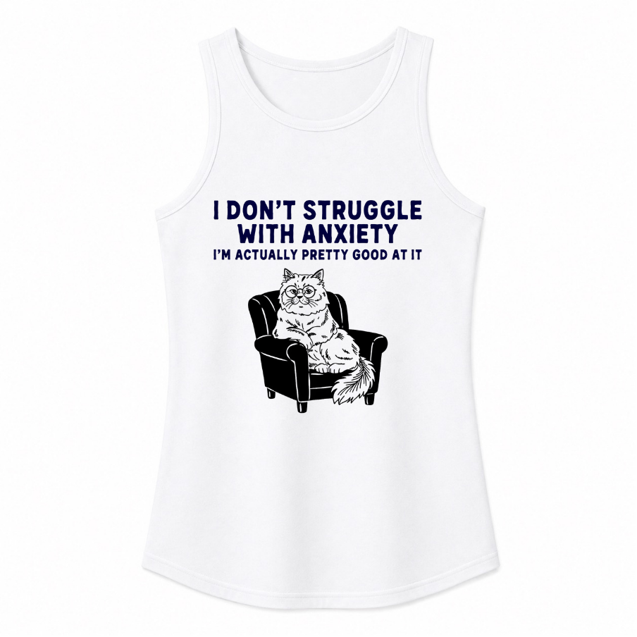 I Don't Struggle With Anxiety Classic Unisex Tank Top