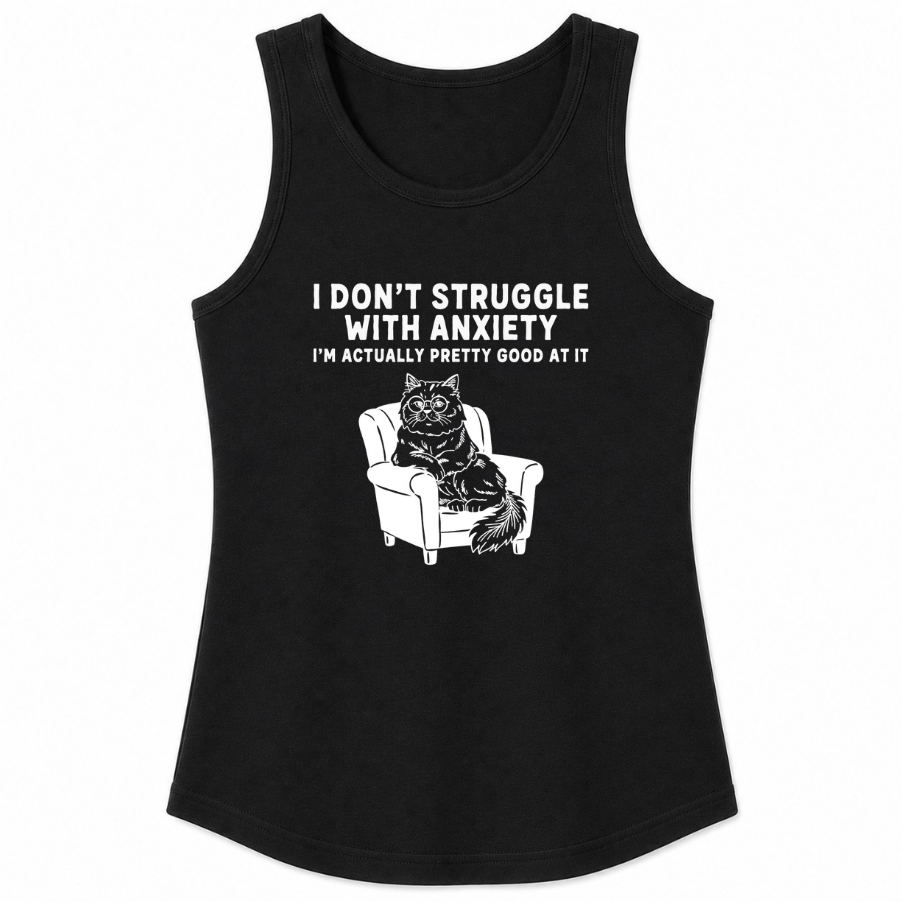 I Don't Struggle With Anxiety Classic Unisex Tank Top