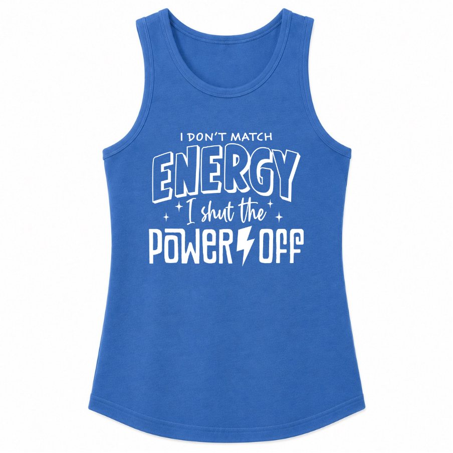 I Don't Match Energy Classic Unisex Tank Top