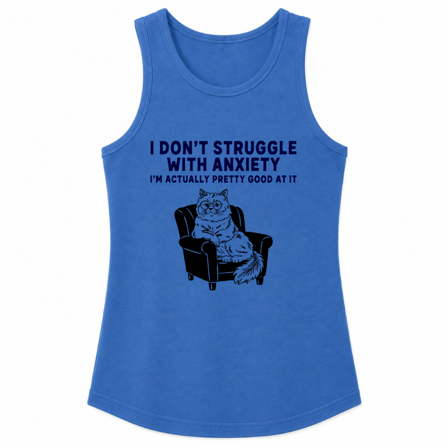 I Don't Struggle With Anxiety Classic Unisex Tank Top
