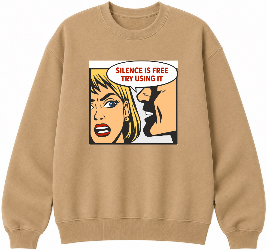 Silence Is Free Classic Unisex Sweatshirt