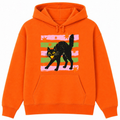Retro Black Cat Classic Unisex Hoodie