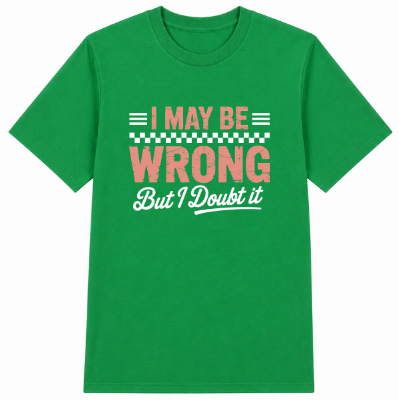 I May Be Wrong But I Doubt It Classic Unisex T-Shirt