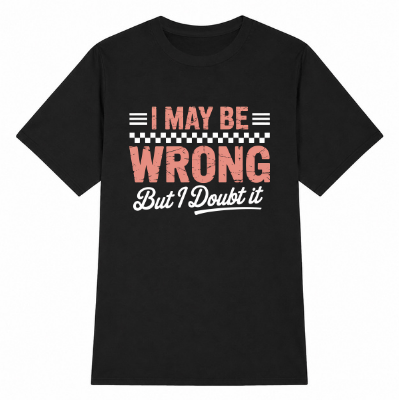 I May Be Wrong But I Doubt It Classic Unisex T-Shirt