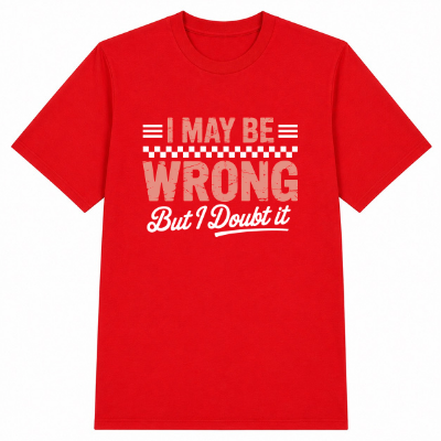 I May Be Wrong But I Doubt It Classic Unisex T-Shirt