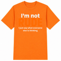 I'm Not Rude Classic Unisex T-Shirt
