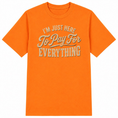 I'm Just Here to Pay for Everything Classic Unisex T-Shirt