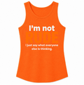 I'm Not Rude Classic Unisex Tank Top