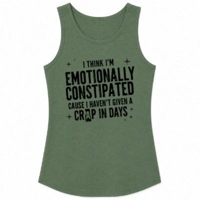 Emotionally Constipated Classic Unisex Tank Top