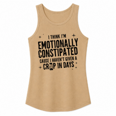 Emotionally Constipated Classic Unisex Tank Top