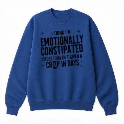Emotionally Constipated Classic Unisex Sweatshirt