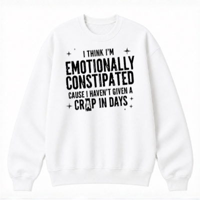 Emotionally Constipated Classic Unisex Sweatshirt