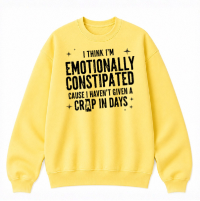 Emotionally Constipated Classic Unisex Sweatshirt