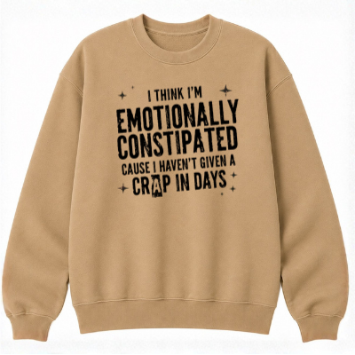 Emotionally Constipated Classic Unisex Sweatshirt